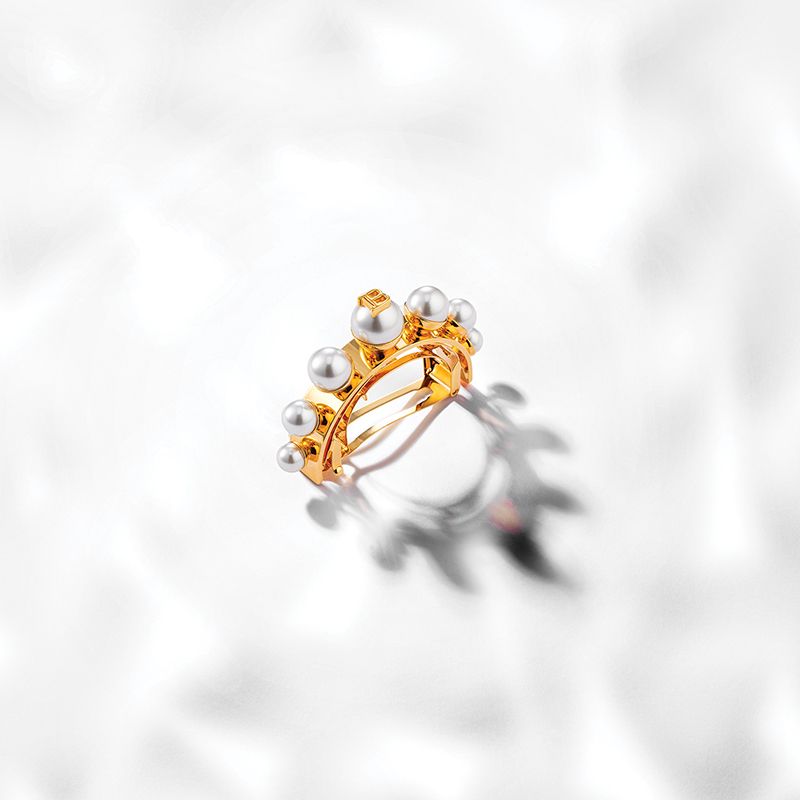 Balmain Limited Edition Pearl Hair Clip Large FW24 - Image 3